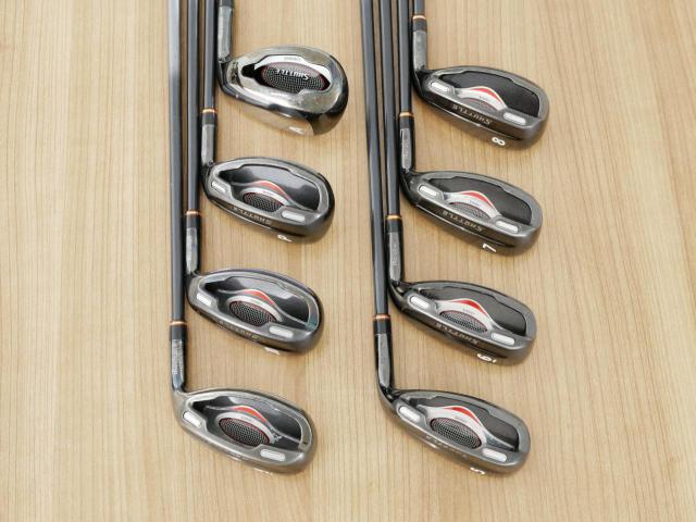 Iron set : Maruman : ชุดเหล็กกระเทย Maruman Shuttle i3000x (ตีง่ายสุดๆ) มีเหล็ก 5-10,Pw,Aw (8 ชิ้น เทียบเท่า 4-Pw,Aw) ก้านกราไฟต์ Flex S