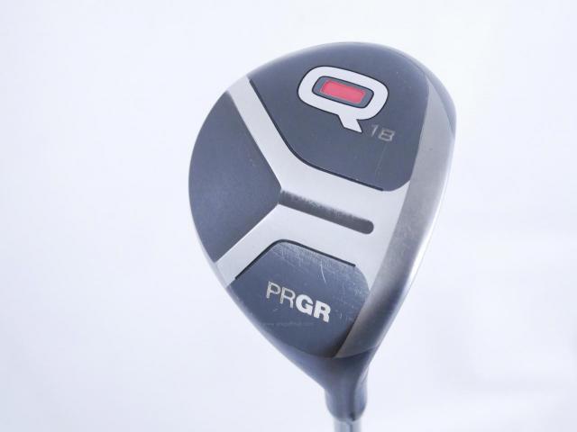 Fairway Wood : PRGR : ไม้กระเทย PRGR Q (รุ่นปี 2019 สำหรับเล่นได้ทุกไลน์) Loft 18 Flex R 