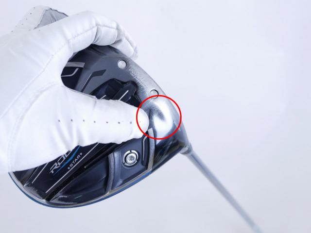 Driver : Callaway : **มีบุบ** ไดรเวอร์ Callaway Rogue Star Loft 9.5 ก้าน Fujikura Speeder Evolution Flex S