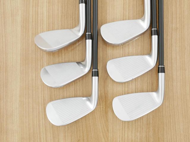 Iron set : Epon : ชุดเหล็ก EPON AF-707 Forged (รุ่นล่าสุด ปี 2024 ใบใหญ่ ตีง่าย ไกล) มีเหล็ก 6-Pw,Aw (6 ชิ้น) ก้านกราไฟต์ Mitsubishi VANQUISH 5 Flex R