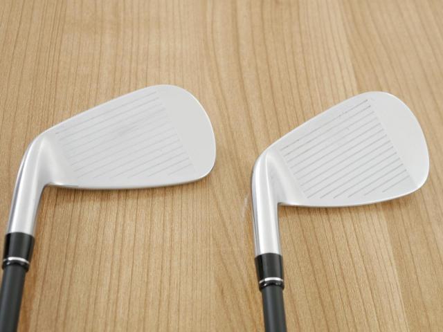 Iron set : Epon : ชุดเหล็ก EPON AF-707 Forged (รุ่นล่าสุด ปี 2024 ใบใหญ่ ตีง่าย ไกล) มีเหล็ก 6-Pw,Aw (6 ชิ้น) ก้านกราไฟต์ Mitsubishi VANQUISH 5 Flex R
