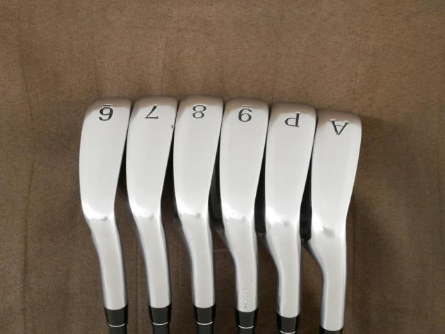 Iron set : Epon : ชุดเหล็ก EPON AF-707 Forged (รุ่นล่าสุด ปี 2024 ใบใหญ่ ตีง่าย ไกล) มีเหล็ก 6-Pw,Aw (6 ชิ้น) ก้านกราไฟต์ Mitsubishi VANQUISH 5 Flex R