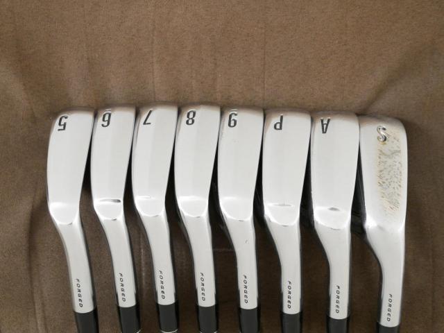 Iron set : Other Brand : ชุดเหล็ก Srixon ZX5 MK II Forged (ออกปี 2023) มีเหล็ก 5-Pw,Aw,Sw (8 ชิ้น) ก้านเหล็ก NS Pro 950 NEO DST Flex S