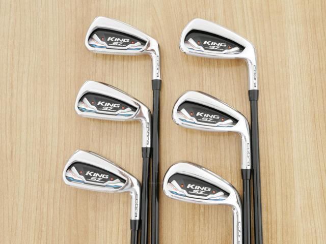 Iron set : Other Brand : ชุดเหล็ก Cobra Speedzone SZ (ใบใหญ่ ตีง่าย) มีเหล็ก 5-Pw (6 ชิ้น) ก้านกราไฟต์ Fujikura Speeder Evolution Flex S