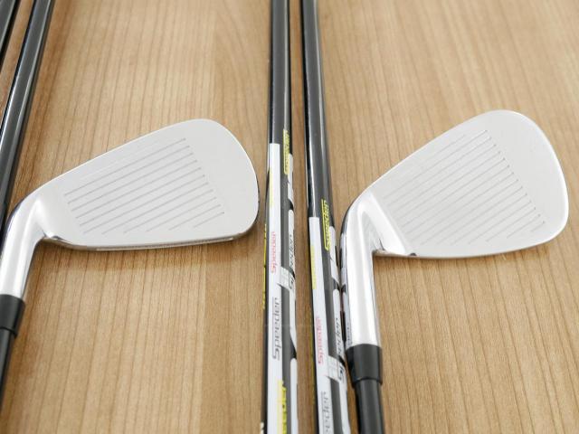 Iron set : Other Brand : ชุดเหล็ก Cobra Speedzone SZ (ใบใหญ่ ตีง่าย) มีเหล็ก 5-Pw (6 ชิ้น) ก้านกราไฟต์ Fujikura Speeder Evolution Flex S