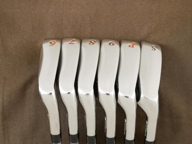 Lady club : All : ชุดเหล็ก Kasco Fereina (ใบใหญ่ ตีง่าย ไกล) มีเหล็ก 6-Pw,Sw (6 ชิ้น) ก้านกราไฟต์ Flex L