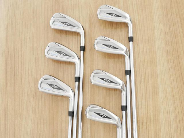 Iron set : Callaway : ชุดเหล็ก Callaway Paradym Ai Smoke HL (ออกปี 2024 ตีง่ายมาก ไกล Japan Spec.) มีเหล็ก 6-Pw,Aw,Sw (7 ชิ้น) ก้านเหล็ก NS Pro 950 NEO Flex S