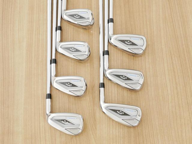 Iron set : Callaway : ชุดเหล็ก Callaway Paradym Ai Smoke HL (ออกปี 2024 ตีง่ายมาก ไกล Japan Spec.) มีเหล็ก 6-Pw,Aw,Sw (7 ชิ้น) ก้านเหล็ก NS Pro 950 NEO Flex S