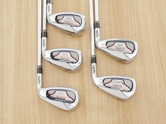 Iron set : Honma : ชุดเหล็ก Honma Bezeal 535 (ปี 2019 รุ่นนี้ใบใหญ่ที่สุดของ Honma) มีเหล็ก 6-10 (5 ชิ้น) ก้านกราไฟต์ Honma Vizard 48 Flex R