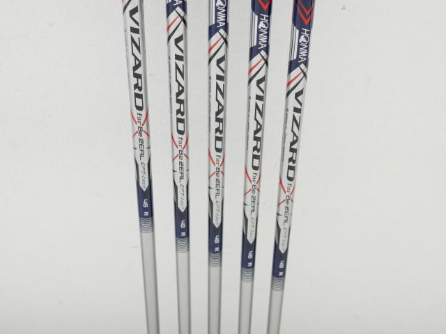 Iron set : Honma : ชุดเหล็ก Honma Bezeal 535 (ปี 2019 รุ่นนี้ใบใหญ่ที่สุดของ Honma) มีเหล็ก 6-10 (5 ชิ้น) ก้านกราไฟต์ Honma Vizard 48 Flex R
