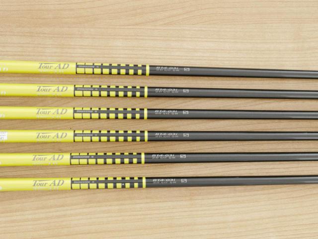 Iron set : Tourstage : ชุดเหล็ก Tourstage X-Blade GR (ใบใหญ่ ตีง่าย) มีเหล็ก 5-Pw (6 ชิ้น) ก้านกราไฟต์ Tour AD B14-03i Flex S