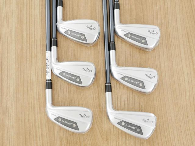 Iron set : Callaway : **ของใหม่ ยังไม่แกะพลาสติก** ชุดเหล็ก Callaway APEX Ai200 Forged (รุ่นล่าสุด ออกปี 2024) มีเหล็ก 5-Pw (6 ชิ้น) ก้านกราไฟต์ UST Mamiya RECOIL DART 6 Flex R
