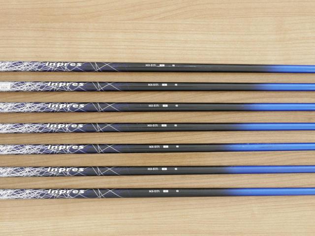 Iron set : Yamaha : ชุดเหล็ก Yamaha Inpres UD+2 (ปี 2018 ตีไกลที่สุด ไกลกว่าเหล็กทั่วไป 2 เบอร์) มีเหล็ก 7-Pw,Aw,As,Sw (7 ชิ้น) ก้านกราไฟต์ Flex R