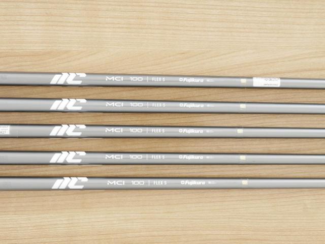 Iron set : Mizuno : ชุดเหล็ก Mizuno Pro S-1 Forged (รุ่นล่าสุด ออกปี 2025 นุ่มสุดๆ คมมากๆ) มีเหล็ก 6-Pw (5 ชิ้น) ก้านกราไฟต์ Fujikura MCI 100 Flex S