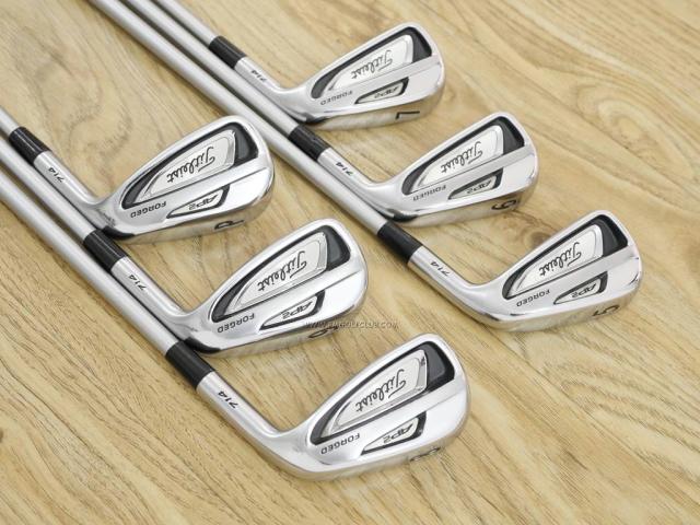 Iron set : Titleist : ชุดเหล็ก Titleist AP2 714 Forged มีเหล็ก 5-Pw (6 ชิ้น) ก้านกราไฟต์ Mitsubishi OTI 85 Flex S