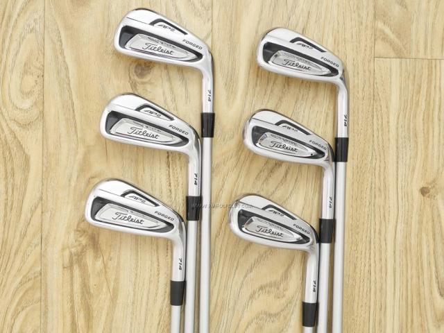 Iron set : Titleist : ชุดเหล็ก Titleist AP2 714 Forged มีเหล็ก 5-Pw (6 ชิ้น) ก้านกราไฟต์ Mitsubishi OTI 85 Flex S