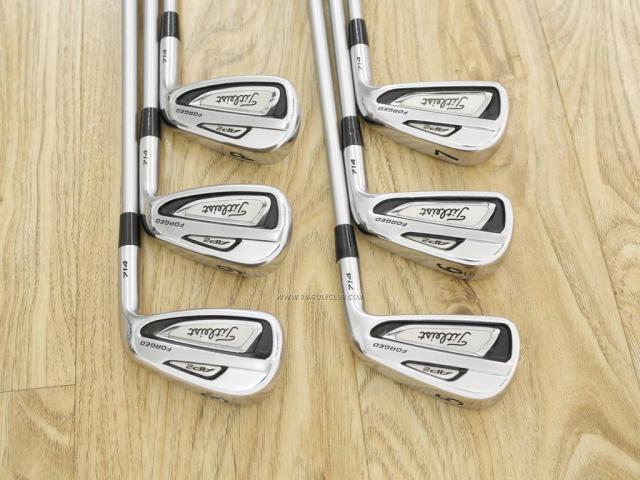 Iron set : Titleist : ชุดเหล็ก Titleist AP2 714 Forged มีเหล็ก 5-Pw (6 ชิ้น) ก้านกราไฟต์ Mitsubishi OTI 85 Flex S