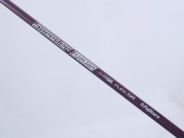 Fairway Wood : PRGR : หัวไม้ 7 PRGR RS Red (ปี 2021) Loft 20 ก้าน Fujikura Speeder Evolution Flex SR