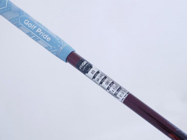 Fairway Wood : PRGR : หัวไม้ 7 PRGR RS Red (ปี 2021) Loft 20 ก้าน Fujikura Speeder Evolution Flex SR