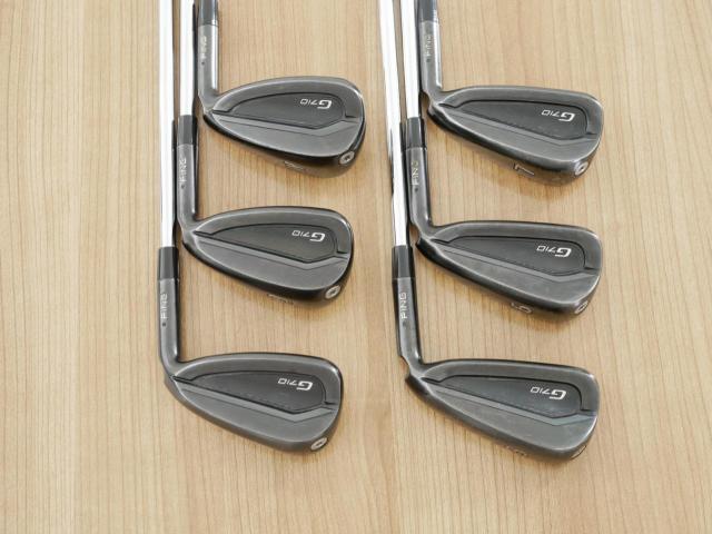 Iron set : Ping : ชุดเหล็ก Ping G710 (ปี 2021 Japan Spec. ใบใหญ่ ง่ายที่สุด ไกลที่สุดของ Ping) มีเหล็ก 5-Pw (6 ชิ้น) ก้านเหล็ก NS Pro Zelos 7 Flex R