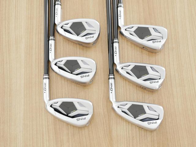 Iron set : Ping : ชุดเหล็ก Ping G430 (ออกปี 2023 Japan Spec. ใบใหญ่ ง่าย ไกล) มีเหล็ก 5-Pw (6 ชิ้น) ก้านกราไฟต์ Ping ALTA J CB Flex S