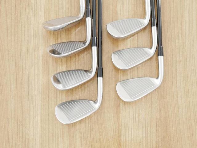 Iron set : Mizuno : ชุดเหล็ก Mizuno JPX EIII SV Titanium (ตัวท้อป ใบใหญ่ที่สุดของ Mizuno ตีง่ายมาก หน้าเด้ง ตีไกล) มีเหล็ก 6-Pw,Aw,Sw (7 ชิ้น) ก้านกราไฟต์ Flex SR