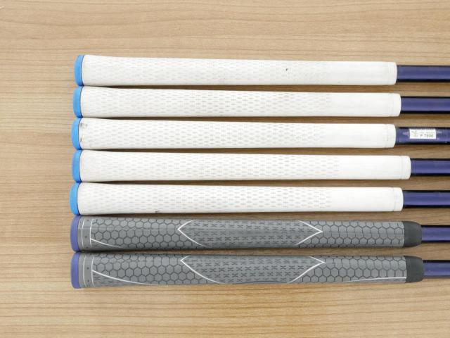 Iron set : Mizuno : ชุดเหล็ก Mizuno JPX EIII SV Titanium (ตัวท้อป ใบใหญ่ที่สุดของ Mizuno ตีง่ายมาก หน้าเด้ง ตีไกล) มีเหล็ก 6-Pw,Aw,Sw (7 ชิ้น) ก้านกราไฟต์ Flex SR