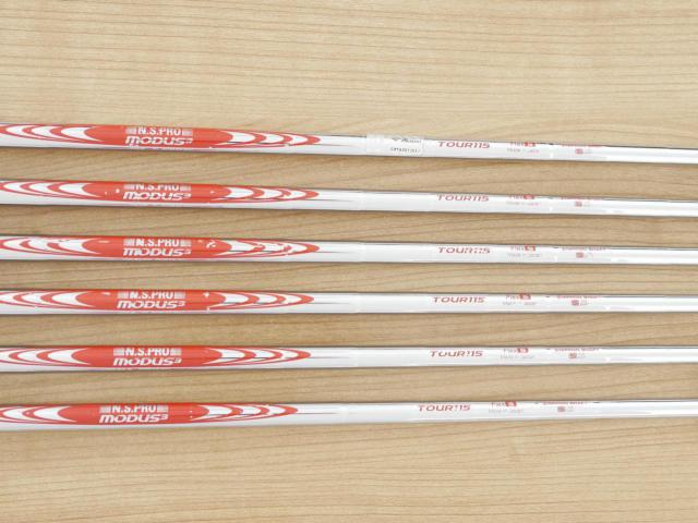 Iron set : Mizuno : ชุดเหล็ก Mizuno JPX 923 Forged (ออกปี 2023 ตัวท๊อป นุ่ม แน่น) มีเหล็ก 6-Pw,Gw (6 ชิ้น) ก้านเหล็ก NS Pro Modus 115 Flex S