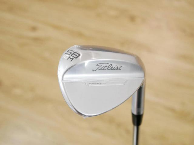 Wedge : Other : **ของใหม่ ยังไม่แกะพลาสติก** Wedge Titleist Vokey Forged (ปี 2022 ตัวท็อป Japan Spec) Loft 58 ก้านเหล็ก NS Pro 105 Flex S