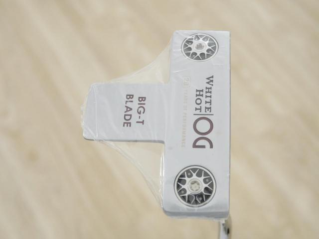 Putter : All : **ของใหม่ ยังไม่แกะพลาสติก** พัตเตอร์ Odyssey White Hot OG BIG-T BLADE ก้าน Stroke LAB ยาว 34 นิ้ว