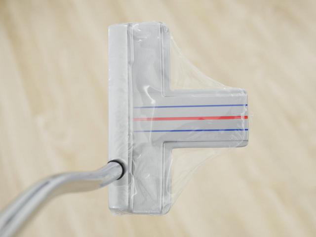 Putter : All : **ของใหม่ ยังไม่แกะพลาสติก** พัตเตอร์ Odyssey White Hot OG BIG-T BLADE ก้าน Stroke LAB ยาว 34 นิ้ว