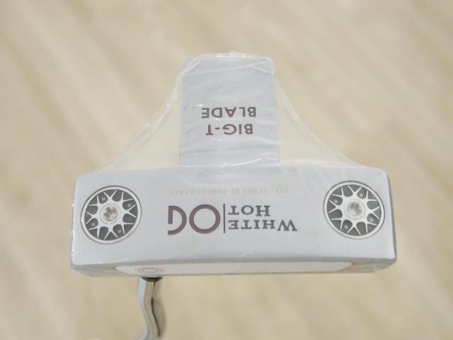 Putter : All : **ของใหม่ ยังไม่แกะพลาสติก** พัตเตอร์ Odyssey White Hot OG BIG-T BLADE ก้าน Stroke LAB ยาว 34 นิ้ว