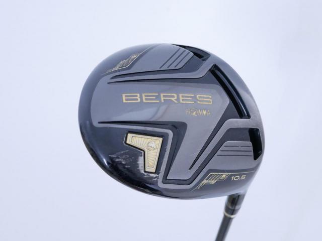 Driver : Honma : ไดรเวอร์ Honma Beres Black (รุ่นปี 2023) Loft 10.5 ก้าน Honma ARMRQ MX Flex R
