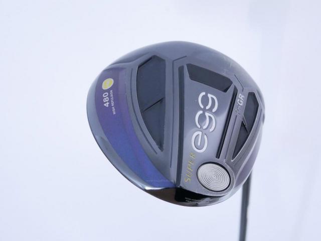 Driver : PRGR : ไดรเวอร์ PRGR Super EGG 480cc. (ปี 2021 หน้าเด้งเกินกฏ ตีไกลมาก) Loft 10.5 Flex R (M-37)