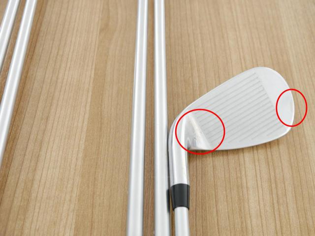 Iron set : Titleist : **มีตำหนิ** ชุดเหล็ก Titleist T400 (รุ่นล่าสุด ออกปี 2023 ตีง่ายที่สุด ไกลที่สุด) มีเหล็ก 7-Pw,43 (5 ชิ้น) ก้านกราไฟต์ Titleist 3D401 i50 Flex R