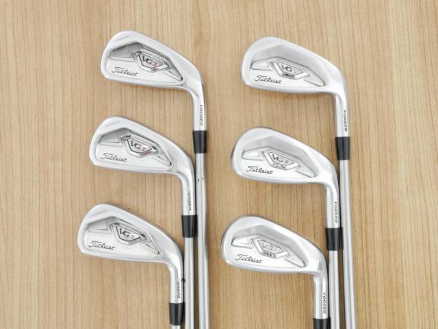 Iron set : Titleist : ชุดเหล็ก Titleist VG3 Forged (ออกปี 2019 Japan Spec. นุ่มแน่น) มีเหล็ก 5-Pw (6 ชิ้น) ก้านกราไฟต์ Mitsubishi Rayon VGI Flex R