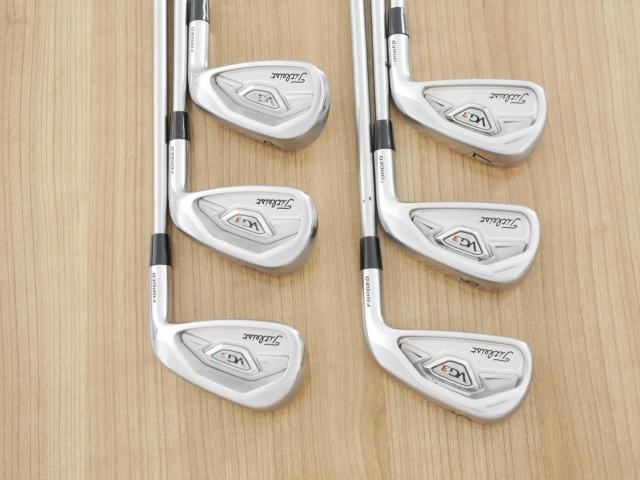 Iron set : Titleist : ชุดเหล็ก Titleist VG3 Forged (ออกปี 2019 Japan Spec. นุ่มแน่น) มีเหล็ก 5-Pw (6 ชิ้น) ก้านกราไฟต์ Mitsubishi Rayon VGI Flex R