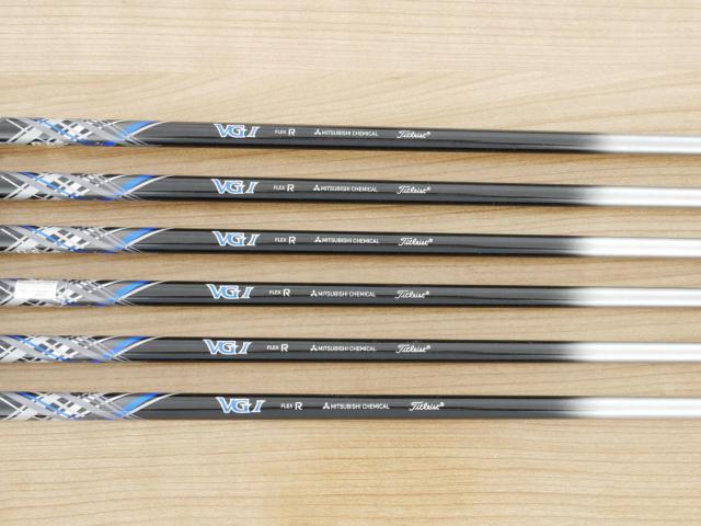 Iron set : Titleist : ชุดเหล็ก Titleist VG3 Forged (ออกปี 2019 Japan Spec. นุ่มแน่น) มีเหล็ก 5-Pw (6 ชิ้น) ก้านกราไฟต์ Mitsubishi Rayon VGI Flex R