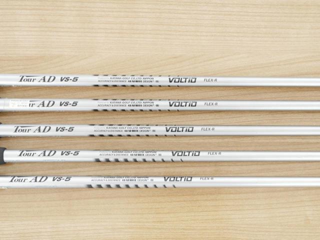 Iron set : Katana : ชุดเหล็กกระเทย Katana Voltio III G Series Hi (ตีง่าย ไกลมาก) มีเหล็ก 7-Pw,Sw (5 ชิ้น) ก้าน Tour AD VS-5 Flex R