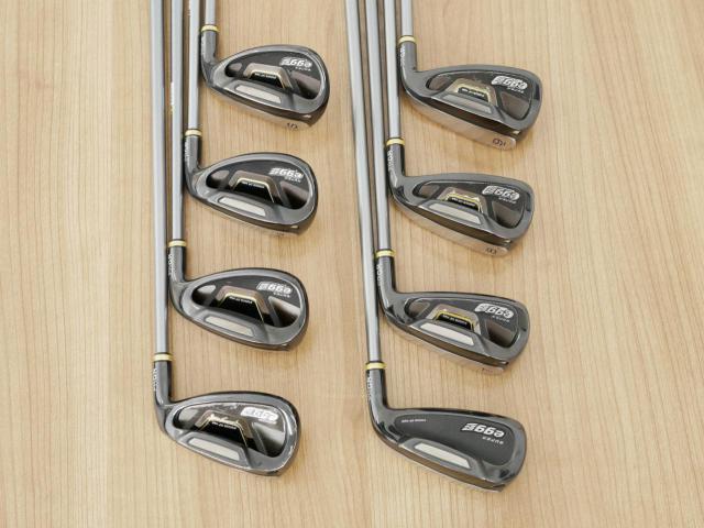 Iron set : PRGR : ชุดเหล็กกระเทย PRGR Super Egg Iron (ปี 2018 ตัวท๊อปสุด หน้าเด้งเกินกฏ ใช้แข่งไม่ได้ ตีไกลมากๆ) มีเหล็ก 6-Pw,Aw,As,Sw (8 ชิ้น) ก้านกราไฟต์ Flex R (M-37)