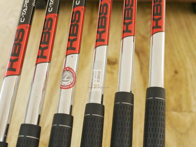Iron set : Taylormade : ชุดเหล็ก Taylormade RocketBladez มีเหล็ก 5-Pw (6 ชิ้น) ก้านเหล็ก KBS Tour C-Taper 90 Flex S