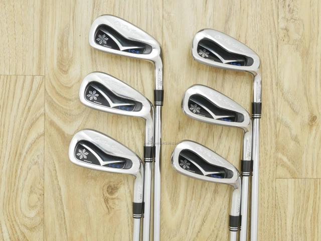 Iron set : Other Brand : ชุดเหล็ก Muziik On The Screw I.C.E (หน้า Maraging เด้ง ไกลมาก) มีเหล็ก 7-10,Pw,Aw (6 ชิ้น) ก้านเหล็ก NS Pro 950 NEO Flex R