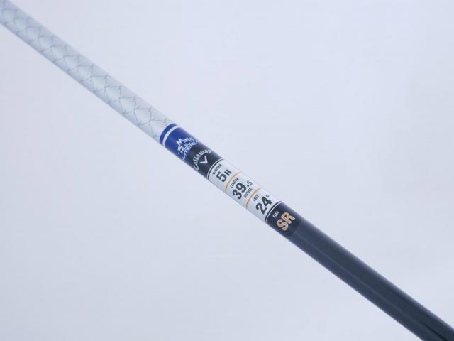 Fairway Wood : callaway : **ของใหม่ ยังไม่แกะพลาสติก** ไม้กระเทย Callaway Paradym AI Smoke MAX FAST (รุ่นปี 2024 Japan Spec.) Loft 24 ก้าน Mitsubishi TENSEI 40 Flex SR