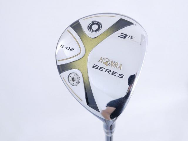Fairway Wood : Honma : หัวไม้ 3 Honma Beres S-02 Loft 15 ก้าน ARMRQ 6 (54) Flex S (2 ดาว)