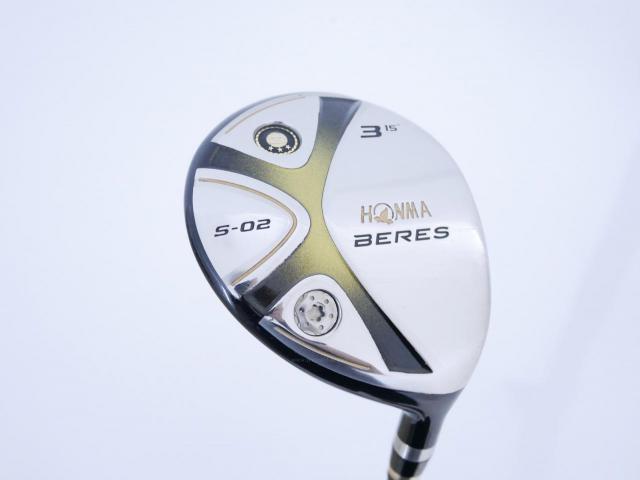 Fairway Wood : Honma : **ก้าน 3 ดาว** หัวไม้ 3 Honma Beres S-02 Loft 15 ก้าน ARMRQ 6 (49) Flex SR (3 ดาว)