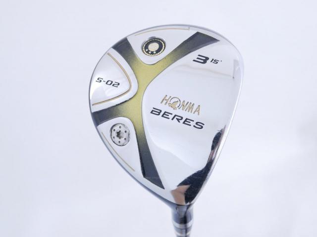 Fairway Wood : Honma : **ก้าน 3 ดาว** หัวไม้ 3 Honma Beres S-02 Loft 15 ก้าน ARMRQ 6 (49) Flex SR (3 ดาว)