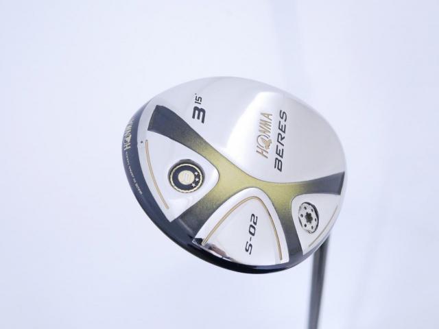 Fairway Wood : Honma : **ก้าน 3 ดาว** หัวไม้ 3 Honma Beres S-02 Loft 15 ก้าน ARMRQ 6 (49) Flex SR (3 ดาว)