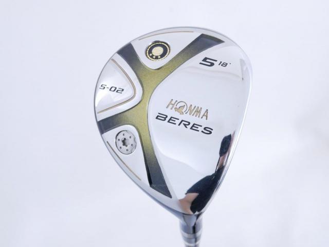 Fairway Wood : Honma : **ก้าน 3 ดาว** หัวไม้ 5 Honma Beres S-02 Loft 18 ก้าน ARMRQ 6 (49) Flex SR (3 ดาว)