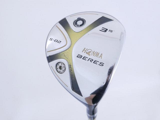 Fairway Wood : Honma : หัวไม้ 3 Honma Beres S-02 Loft 15 ก้าน ARMRQ 6 (49) Flex S (2 ดาว)