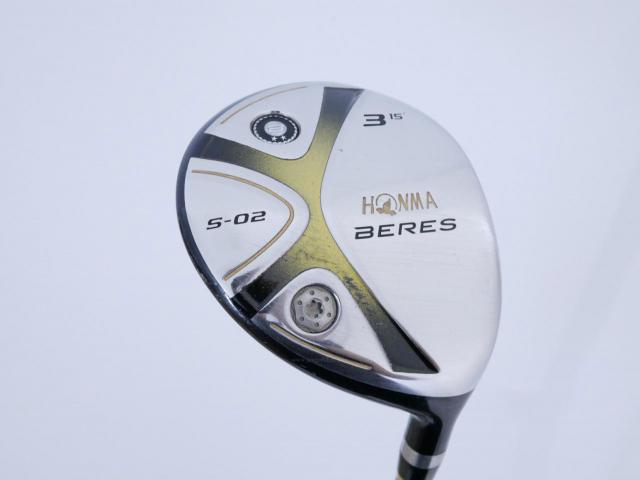Fairway Wood : Honma : หัวไม้ 3 Honma Beres S-02 Loft 15 ก้าน ARMRQ 6 (49) Flex S (2 ดาว)